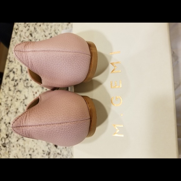 M. Gemi Shoes M Gemi Blush Stellato Flats In Leather Poshmark